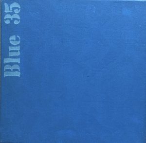 Farbfeldmalerei in blau